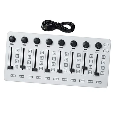 MIDI-Controller MIDI-Mischpult Professioneller 8 zuweisbarer Steueraktor 8 - Bild 1 von 4