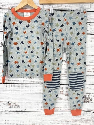 Conjunto de pijama Hanna Andersson Star Patch rodillas talla 120 (6-7) unisex niños niñas Foto 1 de 3