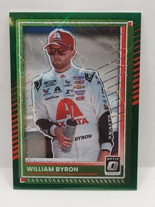 2025 Donruss Racing William Byron Optic Green Velocity Prizm /99 #6 - Bild 1 von 2