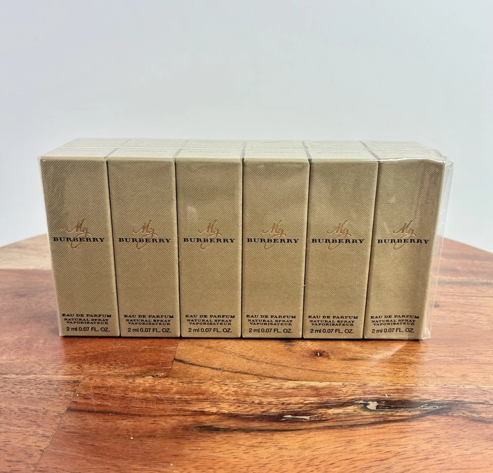 X5 My Burberry 3 Eau De Toilette 2 Parfum Spray Samples Womens Fragrance