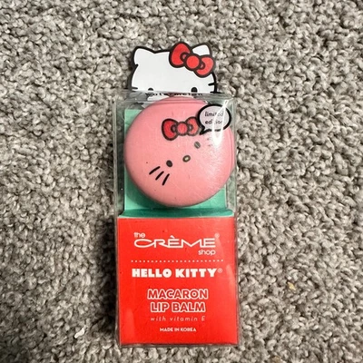 Crème Shop x Hello Kitty единорог макарон кромки бальзам Rainbow Sherbet ограниченного тиража - Изображение 1 из 3