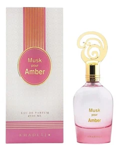 Perfumes Musk Pour Amber de Khadlaj | 100 ml EDP Spray Fragancia Aroma - Imagen 1 de 2