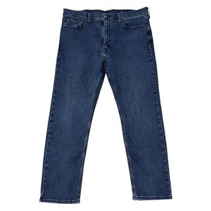 Levi's 502 Jeans Herren Größe 36 x 28 Denim Stretch Dark Wash Freizeit - Bild 1 von 10
