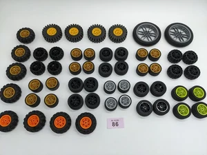 LEGO® TECHNIC Wheel sets x14 - 56x26 20x30 43.2x22 - See Photos - UK Seller - Picture 1 of 8