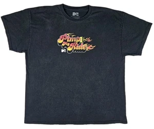 MTV Pimp My Ride Flame Logo Xzibit T-Shirt Uomo Nera Taglia XL American Thrift - Foto 1 di 19
