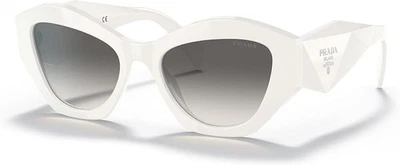 Prada Sunglasses PR07YS 142130 53mm White/Grey Gradient Lens - Image 1 of 4