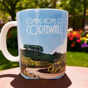 Boxed Fine China Coming Home To Cornwall Tea Coffee Hot Drink Oxford Mug 9000 - Picture 1 of 9