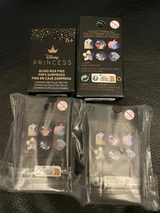 Loungefly Disney Princesa Día y Noche Ariel Belle Lote 4 Cajas Ciegas Nuevo - Imagen 1 de 7