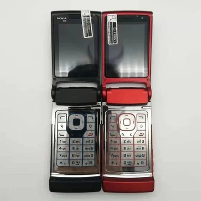 Nokia N76 Flip Style 2G/3G WCDMA Original Cellphone Bluetooth FM Mobile Phone - Image 1 of 4