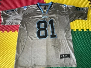Calvin Johnson Detroit Lions #81 Nike On Field Silver Sewn Jersey Men's Size 44 - Picture 1 of 14
