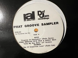 Various – Phat Groove Sampler Vinyl EP PROMO Def Jam 1993 RAP HIP-HOP - Picture 1 of 4