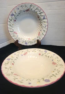 2er Set Johnson Brothers Sommer Chintz 8 1/2" Rand Suppenschüsseln - Bild 1 von 3