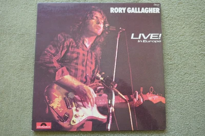RORY GALLAGHER – LIVE! IN EUROPE LP – Nr MINT- 1973 BLUES ROCK - Image 1 of 3