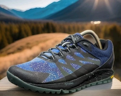 Womens Merrell Antora 2 Trail Running Shoes Sz 6.5 J067110 Starry Night Sky - Image 1 of 4