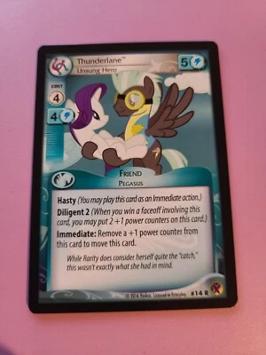 My Little Pony Collectible Card Game - Thunderlane, Unsung Hero - #14 - Image 1 of 4