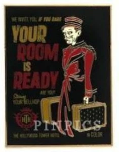 Disney Pin 108439 WDW Twilight Zone Tower of Terror Room is Ready Hollywood & - Picture 1 of 1