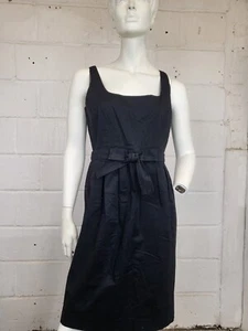 Moschino Boutique Black Bow Dress IT 46 Uk 14 Eu 42 Us 10 - Picture 1 of 11