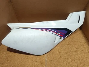 YAMAHA XT 500 600 OEM usato COVER, SIDE 2 plastica telo copri pannello laterale bianco - Foto 1 di 19