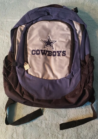 Dallas Cowboys Back Pack Book Sports Gym School Bag New Border Stripe Cover
