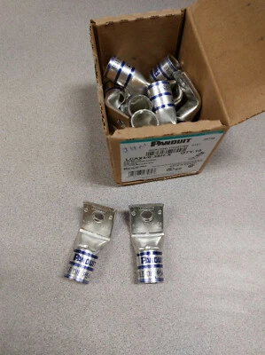 (10 Pack) Panduit LCAX4/0-38H-X Flex Conductor Lug, One Hole, Standard Barrel - Image 1 of 3