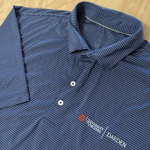 Johnnie-O Men's XL Blue University Of Virginia Embroidered Polo Logo - Picture 1 of 6
