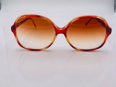 Gafas de sol redondas ámbar rojo mindy vintage The Regal Collection monturas  Foto 1 de 4