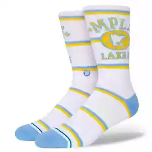 NWT Large Men 9-13 Minneapolis Lakers MPLS Stance NBA HWC Socks Los Angeles LA L - Picture 1 of 2