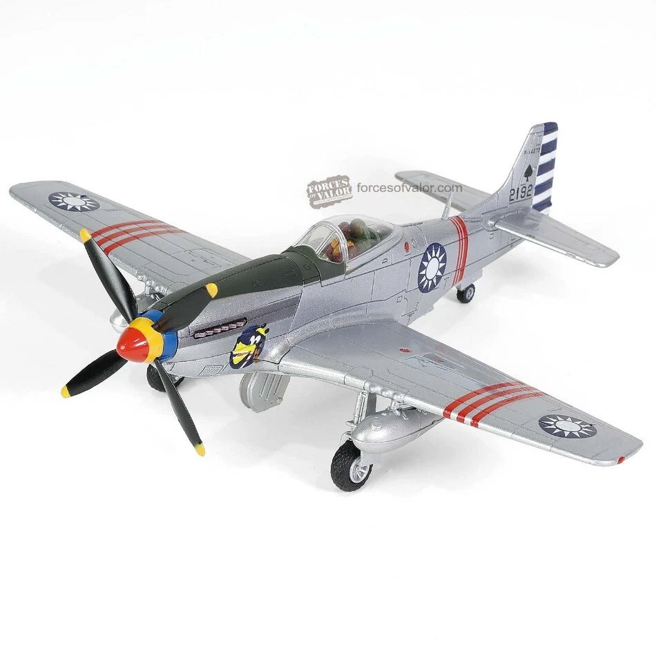 Forces of Valor MUSTANG P-51 D ROCAF AIRCRAFT 21th FIGHTER SQUADRON 1:72 - Immagine 1 di 1