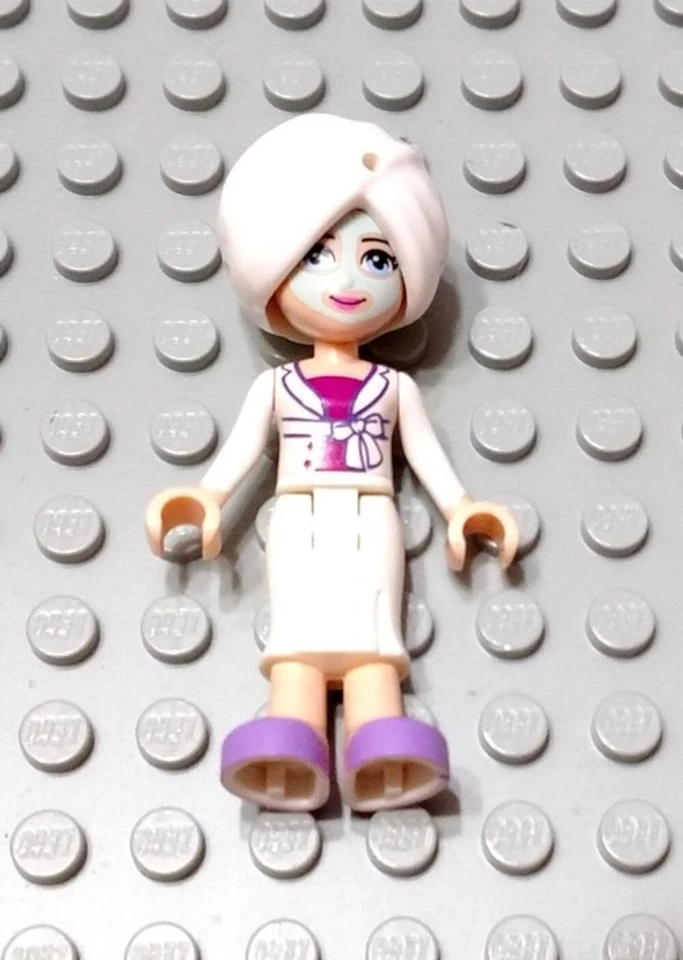 New LEGO Friends Minifigure Minidoll Sophie Facial Mask and White Turban 41058 - Image 1 of 1