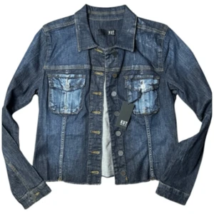 Kut from the Kloth | Kara Dark Denim Jacket XL NWT - Picture 1 of 7