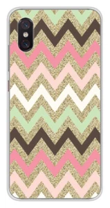 Coque en silicone imprimée compatible Xiaomi Mi 8 Pro Texture rose - Photo 1 sur 3