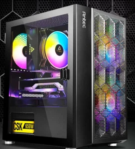 Antec NX200M RGB m-ATX, ITX Case, 3x RGB Fan Radiator 240mm. GPU 275mm - Picture 1 of 1