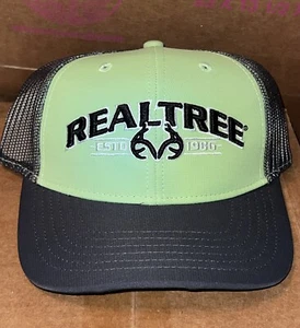 Realtree Adjustable Mesh Back Cap Hat Lime/Gray DSG221103 Youth OSFM - Picture 1 of 8