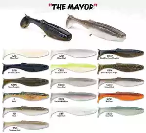 Rapala CrushCity - Sindaco - confezione da 8 - 4 pollici - colore a scelta - Foto 1 di 13