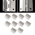 Rust Proof 4 Hole Hinges 10Pcs Hardware For Vintage Chests And Suitcases