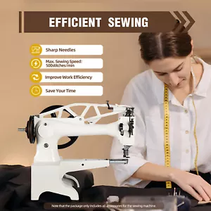 Manuelle Handschuster Schuhreparaturmaschine Nylon/Baumwollschnur Nähmaschine Stich - Bild 1 von 23