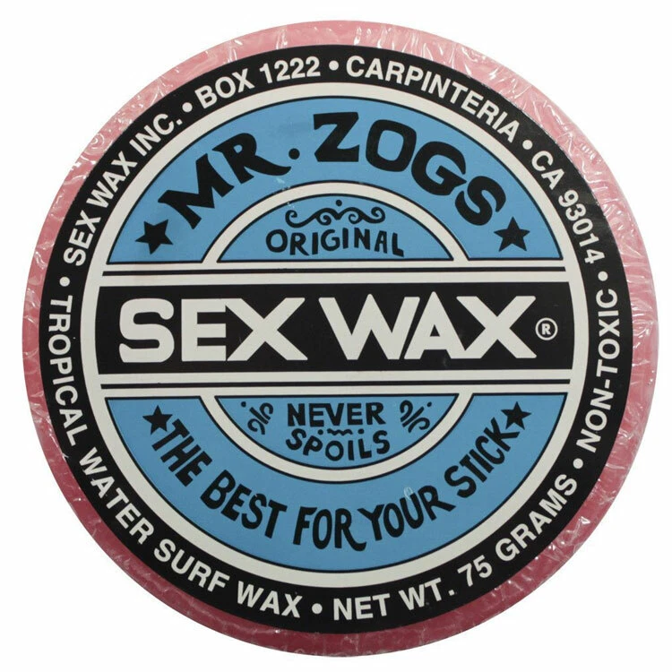 MR ZOGS ORIGINAL SEX WAX Mr Zogs OG TROPICAL Light Red - Strawberry Scented