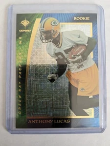🏆 2000 Collectors Edge Odyssey /999 ANTHONY LUCAS RC #126 GREEN BAY PACKERS - Imagen 1 de 2