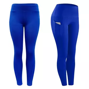 Womens Pants Women Workout Out Pocket Leggings Fitness Sports Running Yoga Athle - Picture 1 of 17
