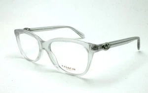 NEW COACH HC 6155 CRYSTAL GRAY EYEGLASSES SIZE:53-16-140 - Picture 1 of 4