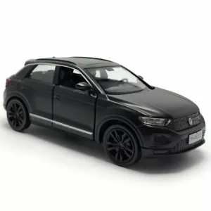 1:36 T-ROC SUV Die Cast Modellauto Spielzeug Schwarz Sammlung Kinder Geschenk - Bild 1 von 12