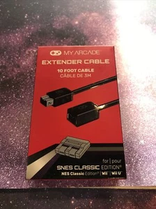 My Arcade 10 ft Extender Cable for Nintendo SNES Classic/Wii/Wii U - Picture 1 of 7