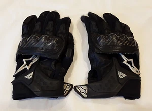 Alpinestars SMX-2 Air Carbon Fiber Motorcycle Riding Leather Gloves SIZE MEDIUM - Bild 1 von 4