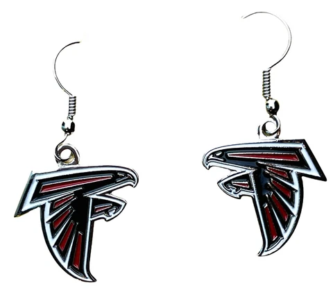 NFL Licensed Atlanta Falcons Dangle Earrings RAM F6D12C Cover