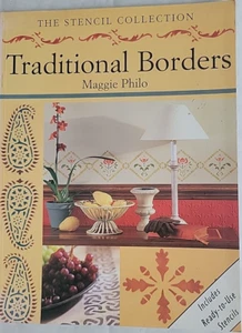 The Stencil Collection Traditional Borders Book of Stencils by Maggie Philo - Imagen 1 de 2