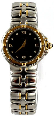 9990-STG-00295 Raymond Weil Ladies Parsifal Black Diamond Dial 18K Gold  Watch  - Image 1 of 4