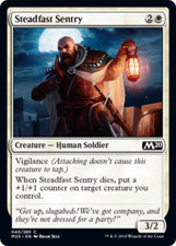STEADFAST SENTRY ~mtg NM-M M20 Magic 2020 Com x4