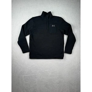 Under Armour UA COLDGEAR Mens Large Pullover Quarter Button Up - Picture 1 of 9