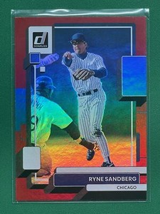 2022 Donruss Holo Red #187 Ryne Sandberg