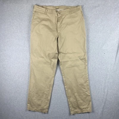 Lee Chino Pants Mens W38 L32 Beige Straight Leg Total Freedom Relaxed Fit - Image 1 of 4